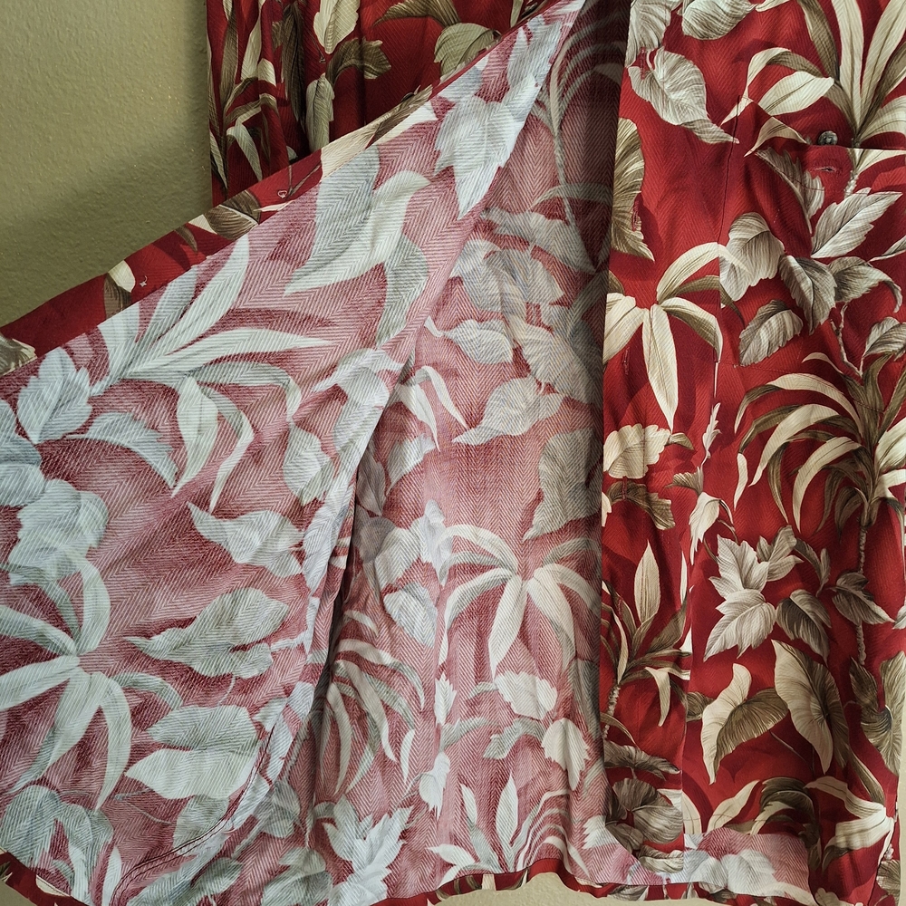 Vintage Campia Moda Floral Hawaiian Button-Up Shirt - Picture 6 of 11